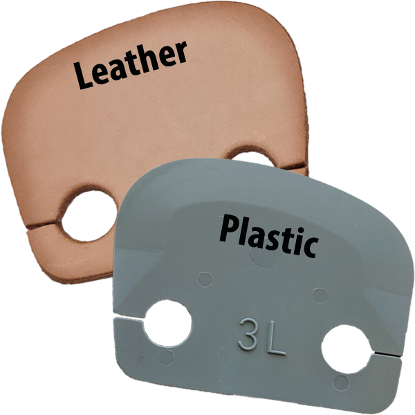 Leather and Original Plastic Shoe Protectors