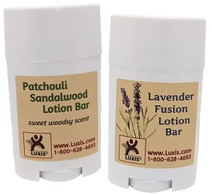 Patchouli Sandalwood and Lavender Fusion Lotion Bars