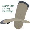 Featherspring® Foot Supports with Luxury Covering shown from the side.